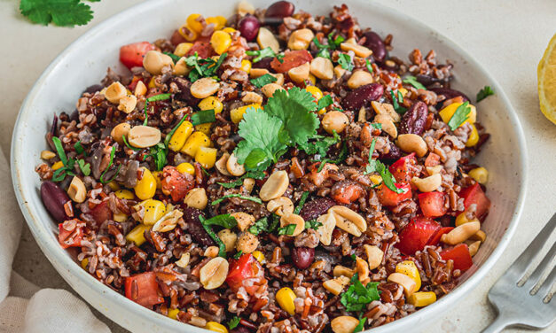 Riz Rouge des Empereurs à la mexicaine