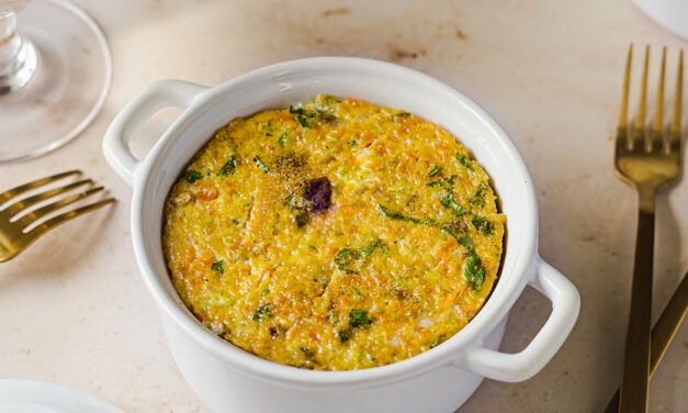 Flans d&rsquo;amarante aux légumes