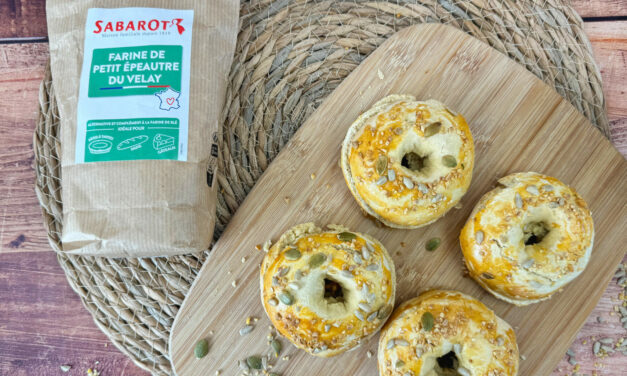 Bagels à la farine de Petit Épeautre du Velay