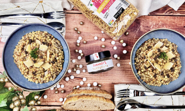 Risotto de fregola sarda et tartufata
