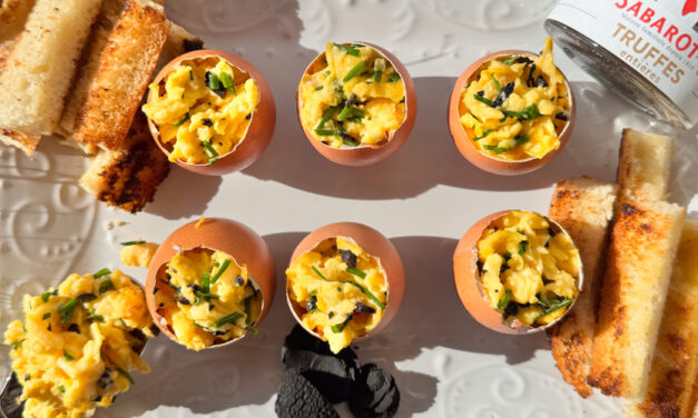Brouillade d’œufs à la truffe