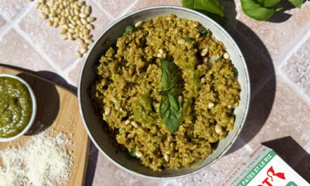 Petit Épeautre du Velay façon pesto