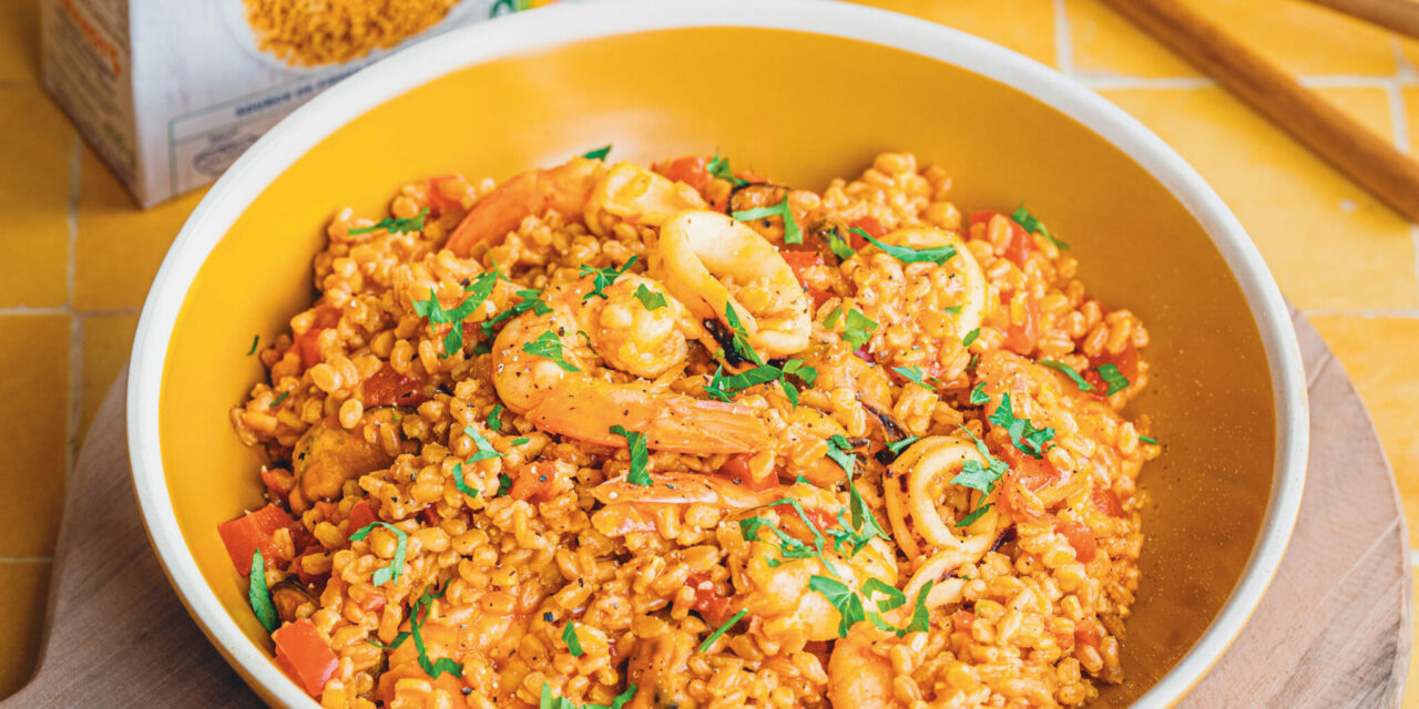 Paëlla de Petit Épeautre du Velay