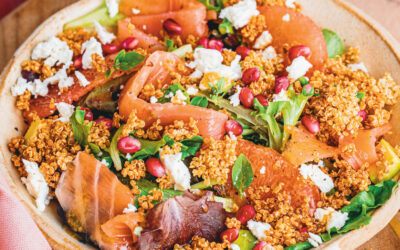 Salade de quinoa croustillant