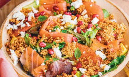Salade de quinoa croustillant