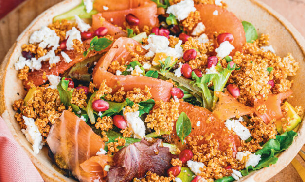 Salade de quinoa croustillant