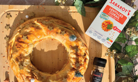 Couronne de lentilles corail, noisettes et champignons