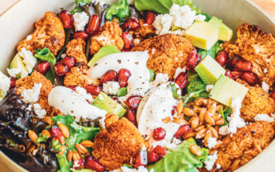 Salade de Farro au chou-fleur rôti