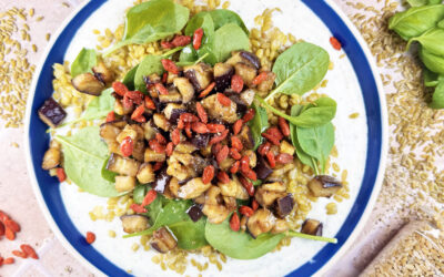 Salade de freekeh à la Libanaise
