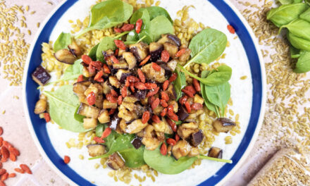 Salade de freekeh à la Libanaise