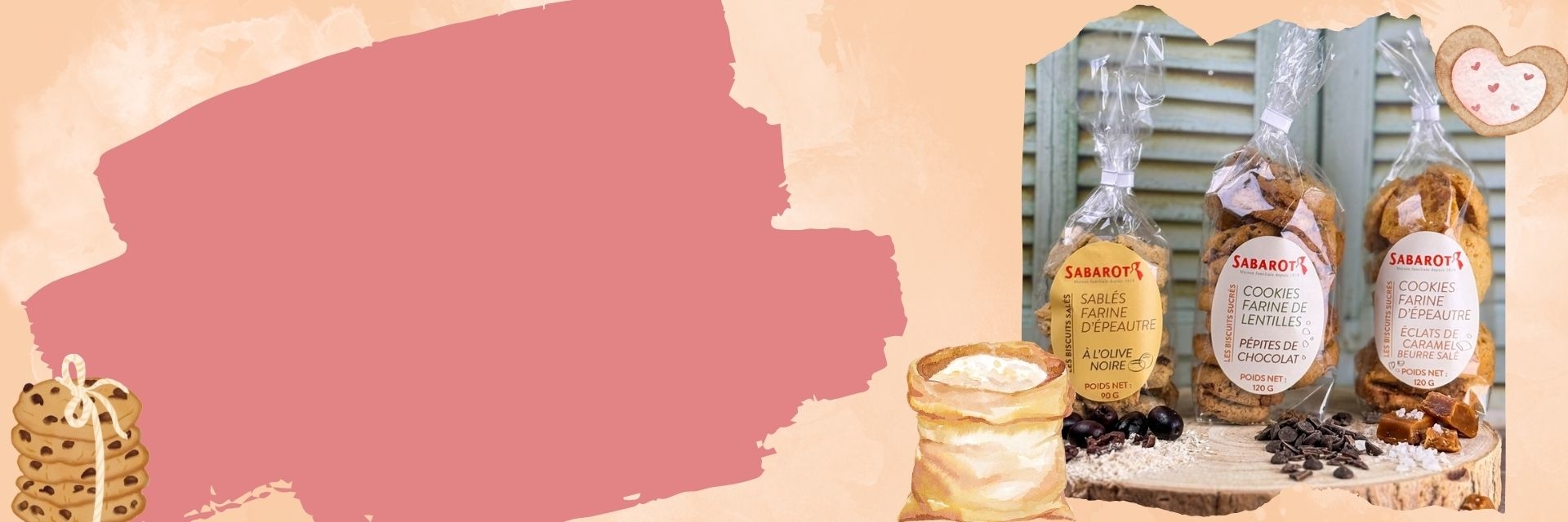 Nouvelle gamme de biscuits Sabarot