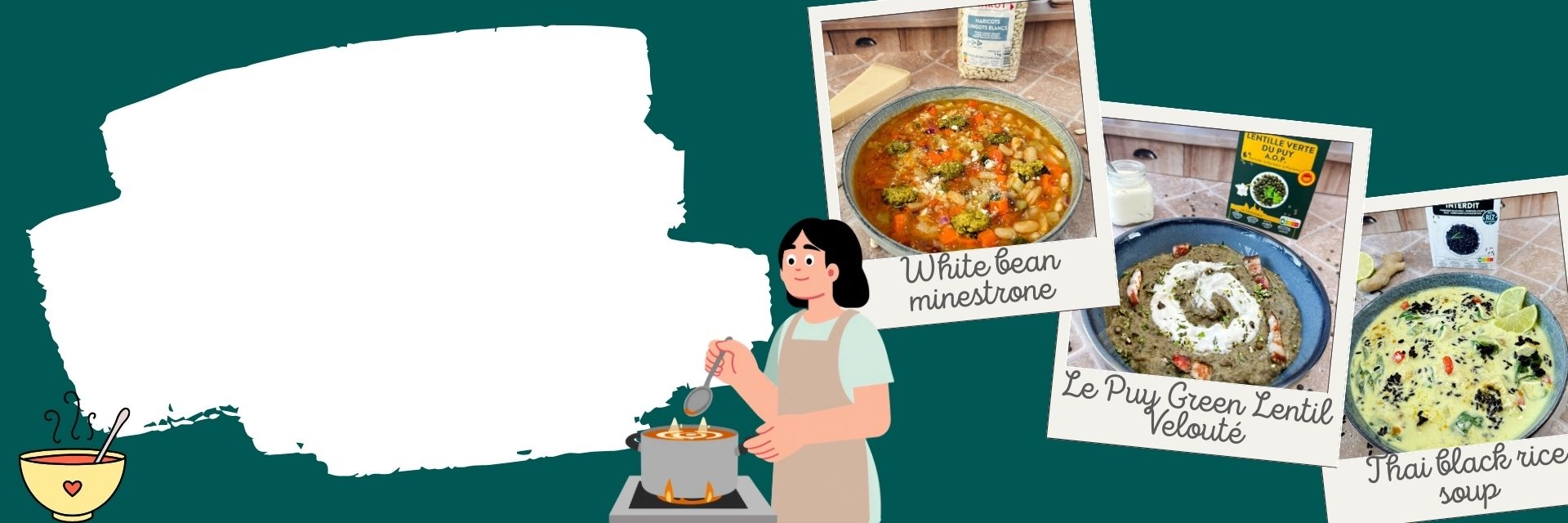 Soups with pulses and grains